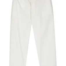 Зауженные брюки с эластичным поясом