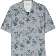 Рубашка с цветочным принтом Рубашка с цветочным принтом