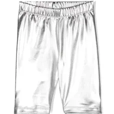 Шорты с эффектом металлик