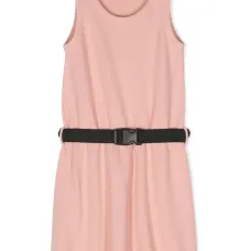 Фактурное платье с поясом Фактурное платье с поясом