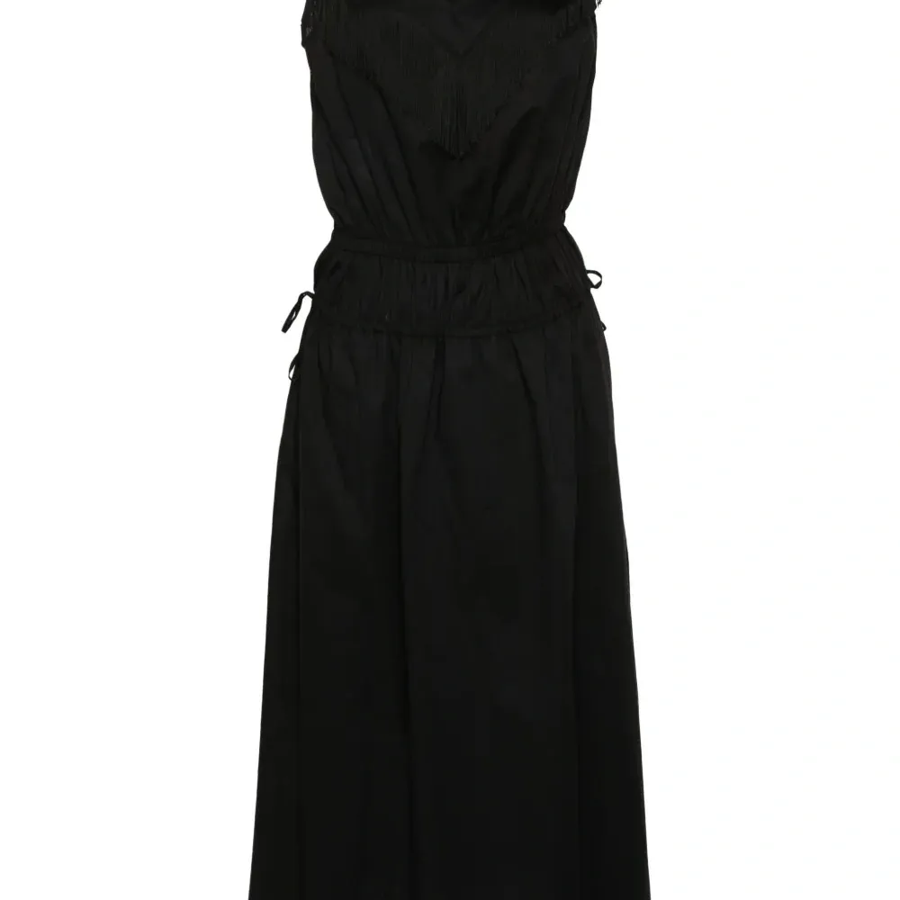 Платье миди с бахромой