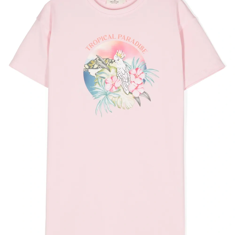 Платье с графичным принтом