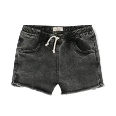 Джинсовые шорты с бахромой Джинсовые шорты с бахромой