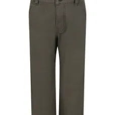 Прямые брюки с подворотами