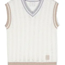 Топ с нашивкой-логотипом