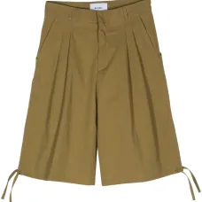 Длинные шорты со складками