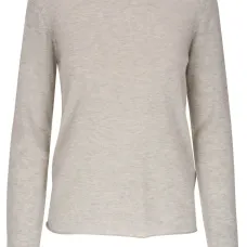 Кашемировый джемпер с круглым вырезом