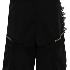 Шорты карго с сетчатыми вставками Шорты карго с сетчатыми вставками