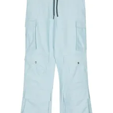 Прямые брюки карго с кулиской