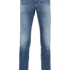 Зауженные джинсы с логотипом