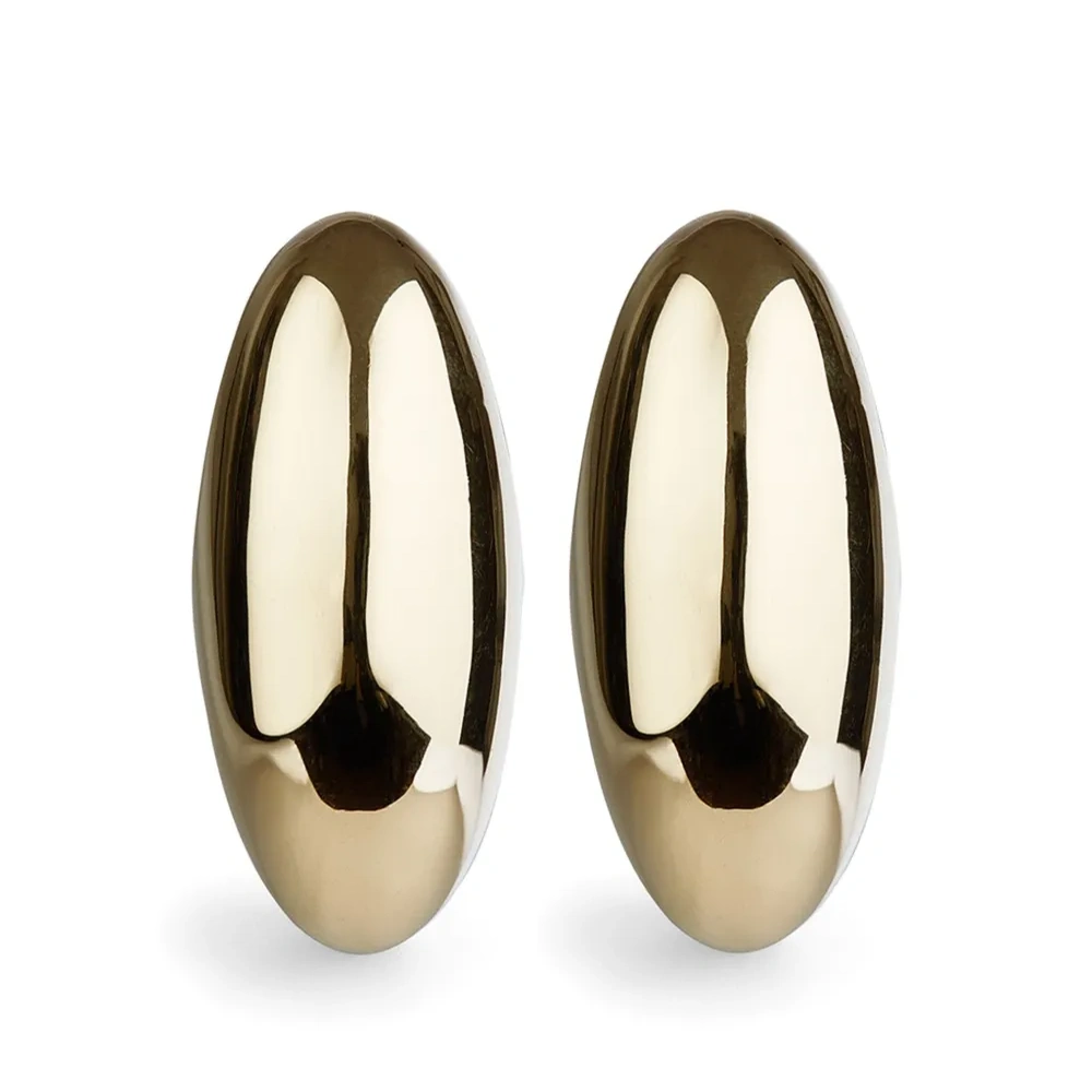 Серьги-гвоздики Pebble