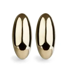 Серьги-гвоздики Pebble