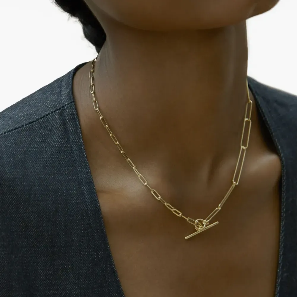 Цепочное колье Paperclip Цепочное колье Paperclip