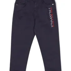 Брюки чинос с вышитым логотипом Брюки чинос с вышитым логотипом