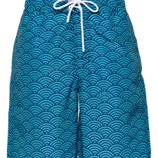 Плавки-шорты с принтом Seigaiha