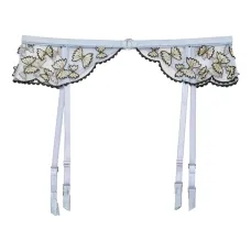 Пояс для чулок Farfalle с вышивкой