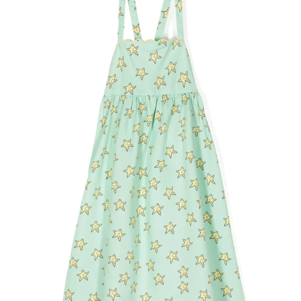 Расклешенное платье с принтом