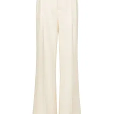 Льняные брюки со складками