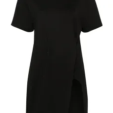 Платье мини асимметричного кроя