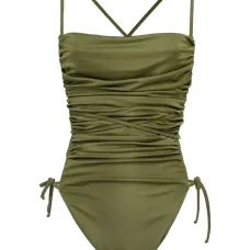 купальник со сборками