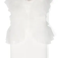 Платье с оборками