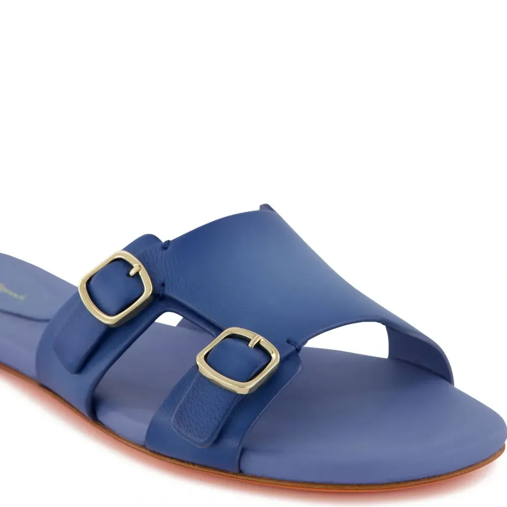 Шлепанцы с пряжками