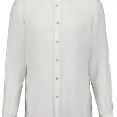 Льняная рубашка с длинными рукавами