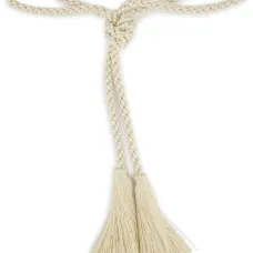 Ремень с веревочным декором