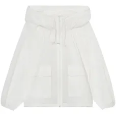 Куртка оверсайз с капюшоном и сборками Куртка оверсайз с капюшоном и сборками