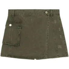 Шорты с эффектом потертости