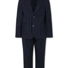 Костюм-двойка в тонкую полоску