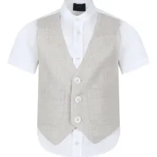 Рубашка со вставкой