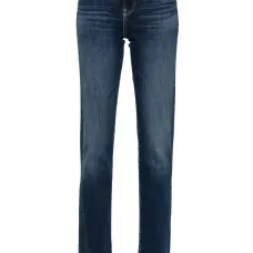 Прямые джинсы Girlfriend Long средней посадки