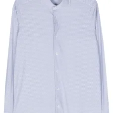 Рубашка с геометричным узором