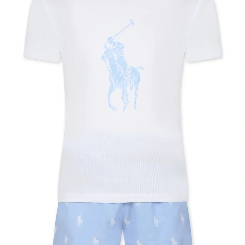 Пижама с принтом Polo Pony