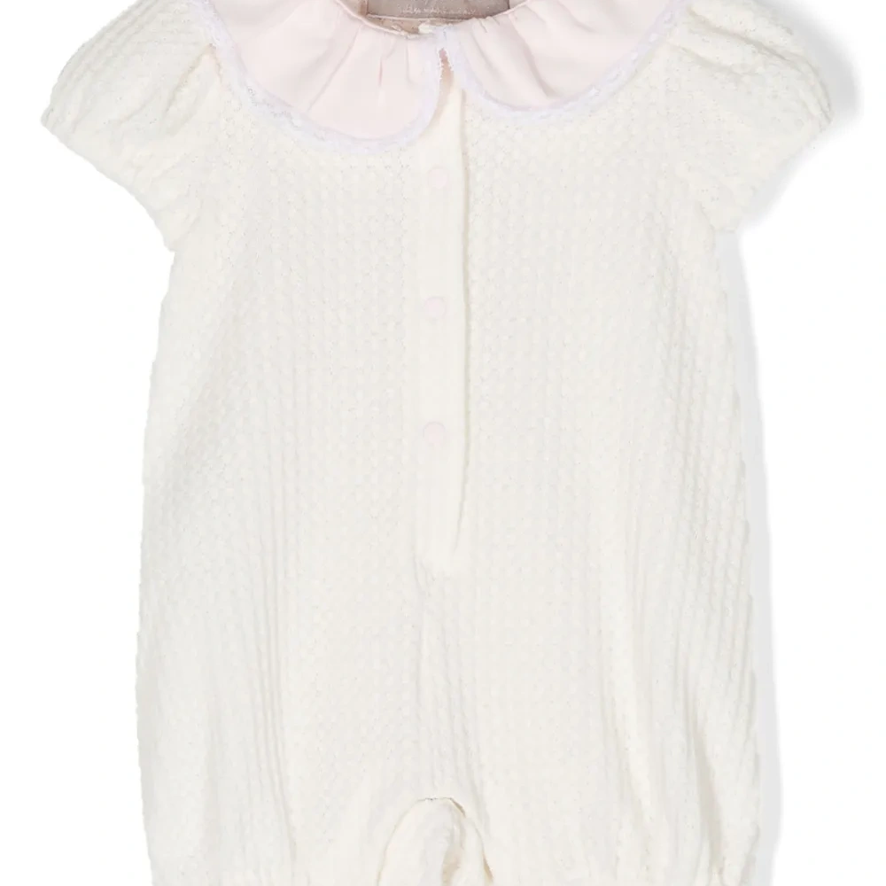 Трикотажное боди с воротником Питер Пэн