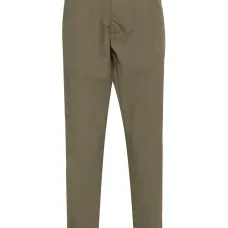 Зауженные брюки со складками