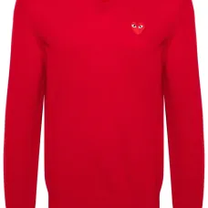 Шерстяной джемпер с нашивкой