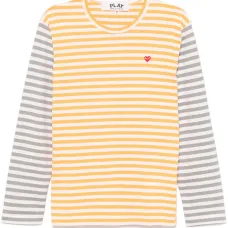 Полосатая футболка с логотипом