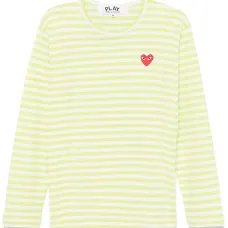 Полосатая футболка с логотипом