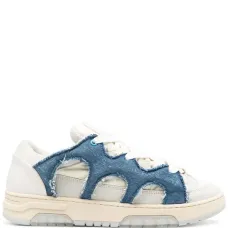 Кроссовки со вставками