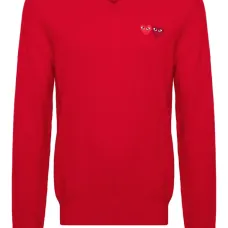 Шерстяной джемпер с нашивкой