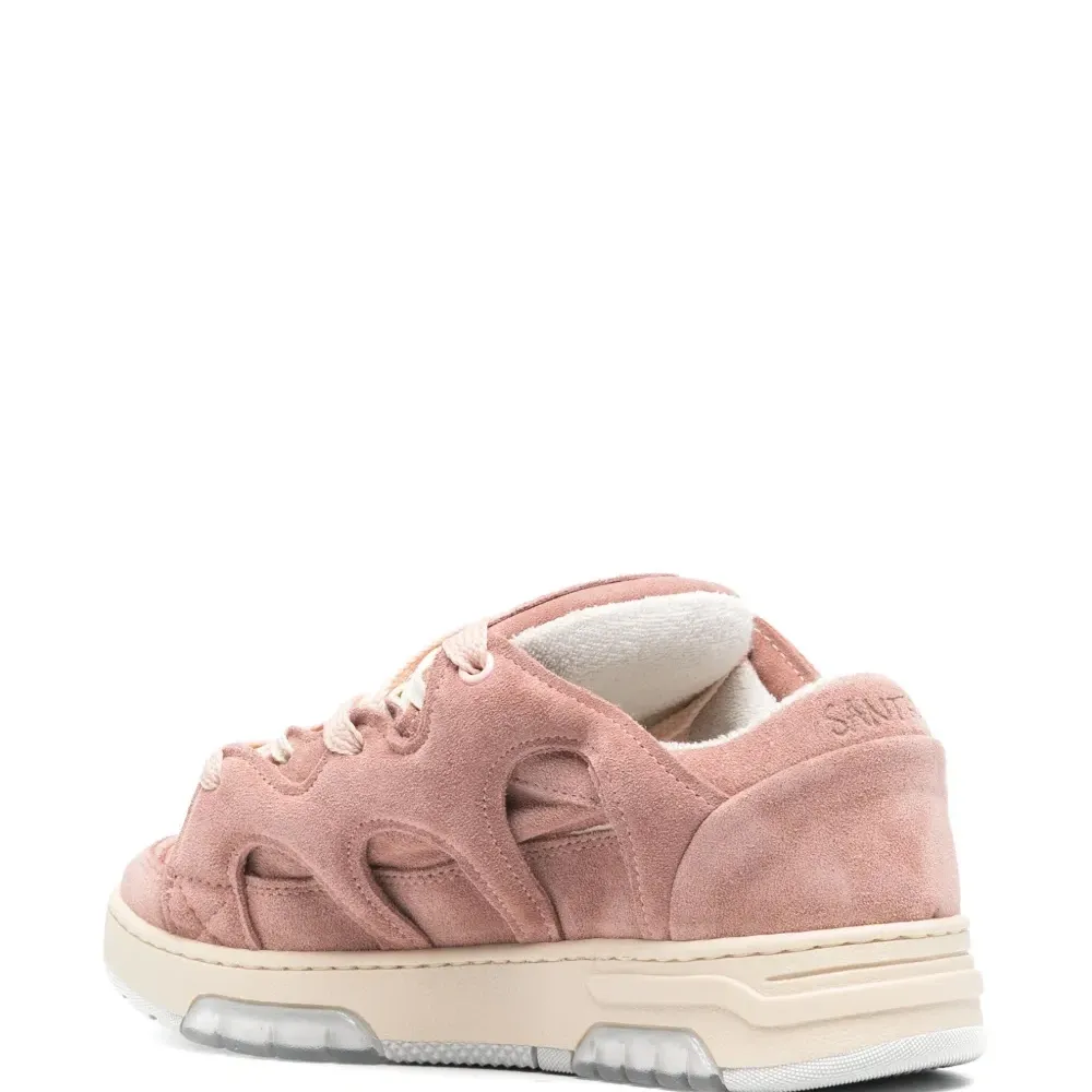 Кроссовки со вставками