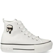 Кеды с нашивкой-логотипом