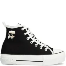 Кеды с нашивкой-логотипом