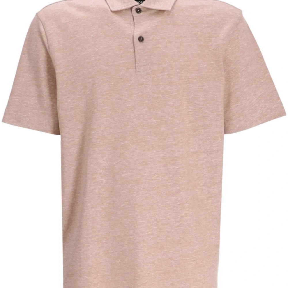 Меланжевая рубашка поло