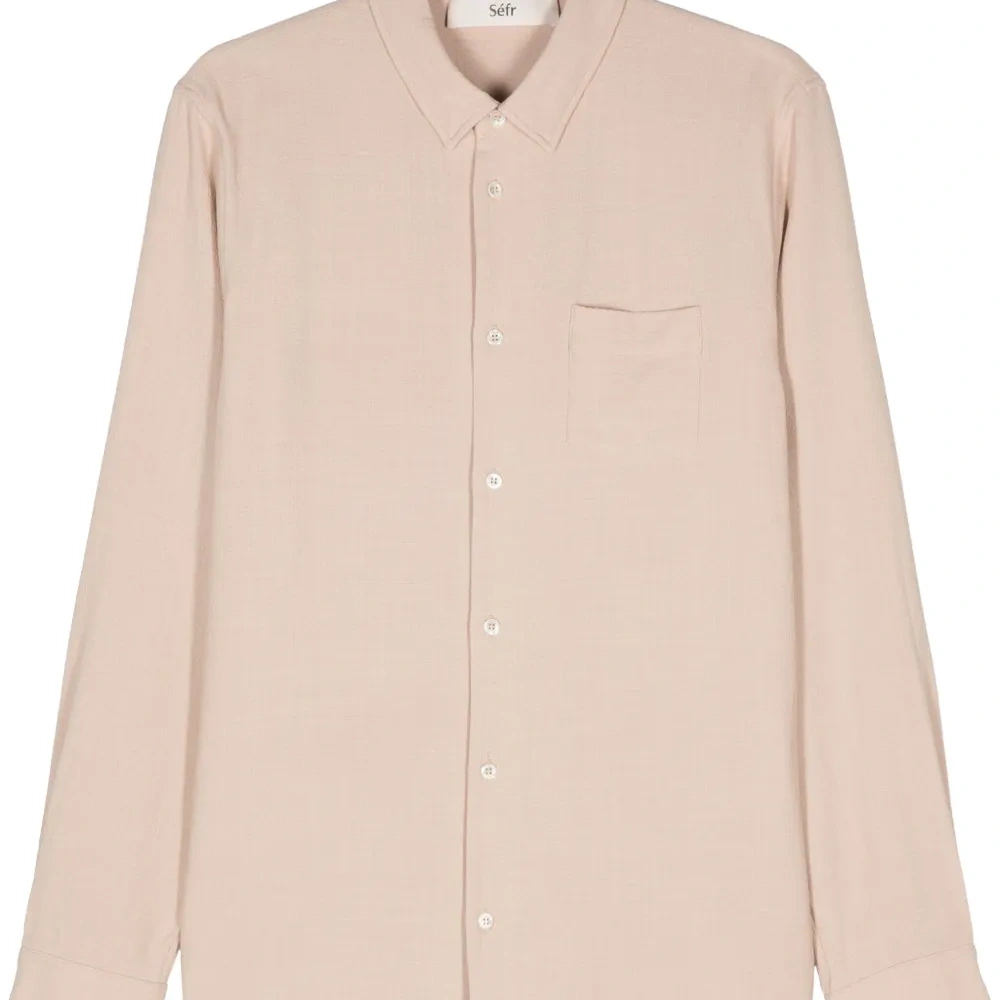 Креповая рубашка Hampus