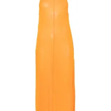 Полупрозрачное платье макси