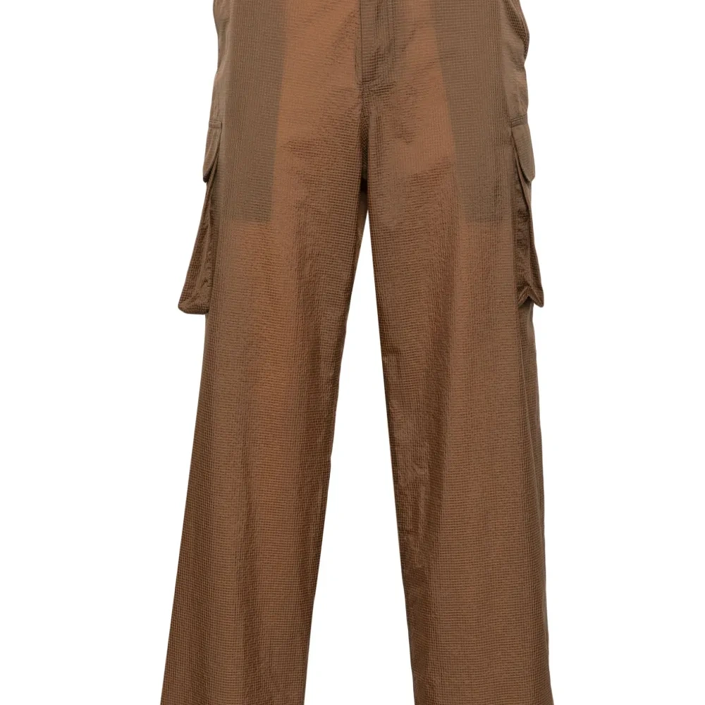 Прямые брюки карго из рипстопа