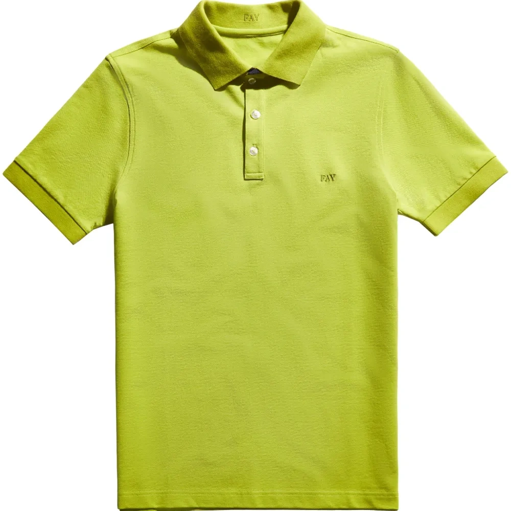 Рубашка поло с вышитым логотипом